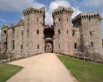 Raglan Castle 1 Raglan Castle entrance. Always a nice castle for a day out.